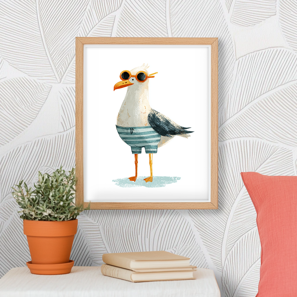Swim Lessons - Art Print