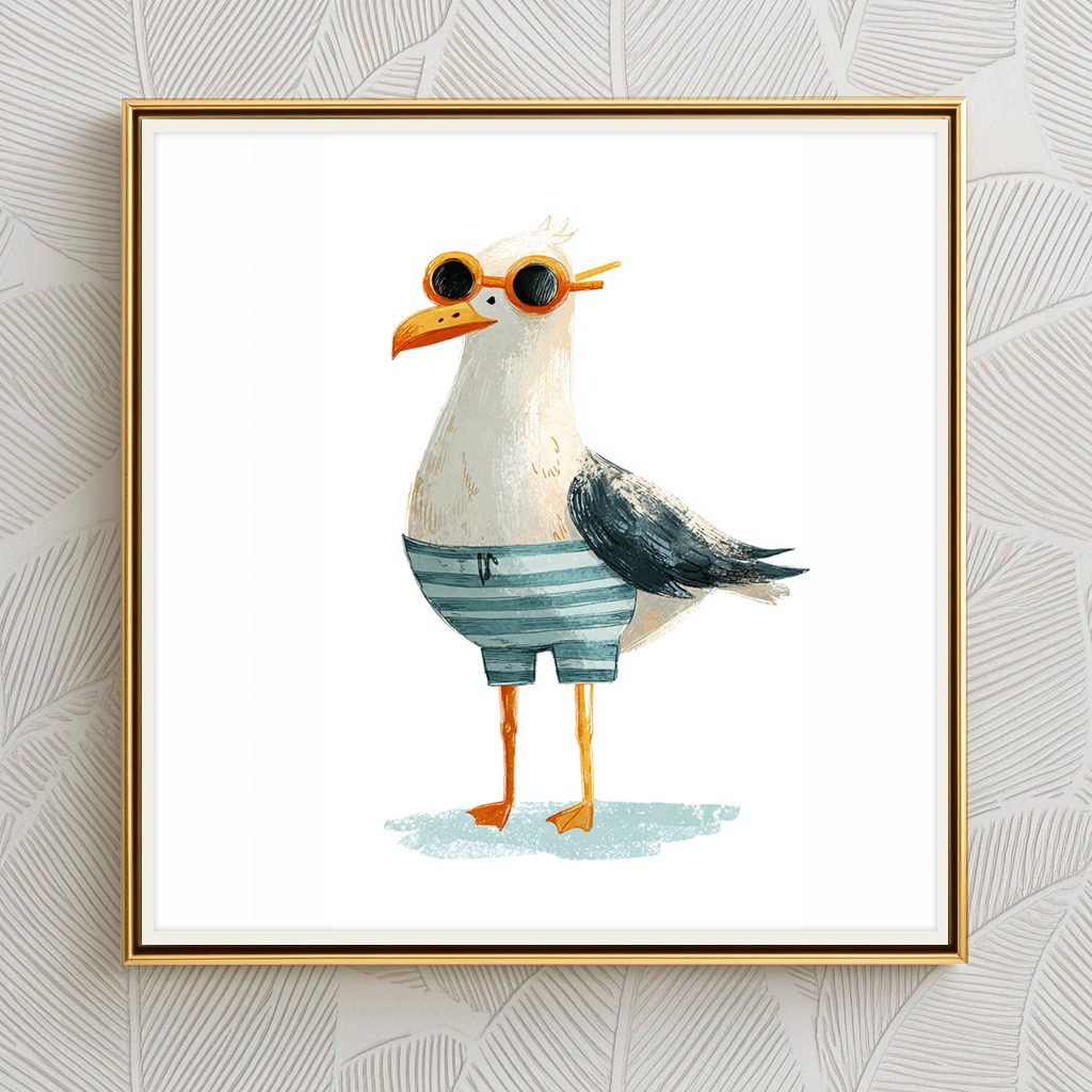 Swim Lessons - Art Print