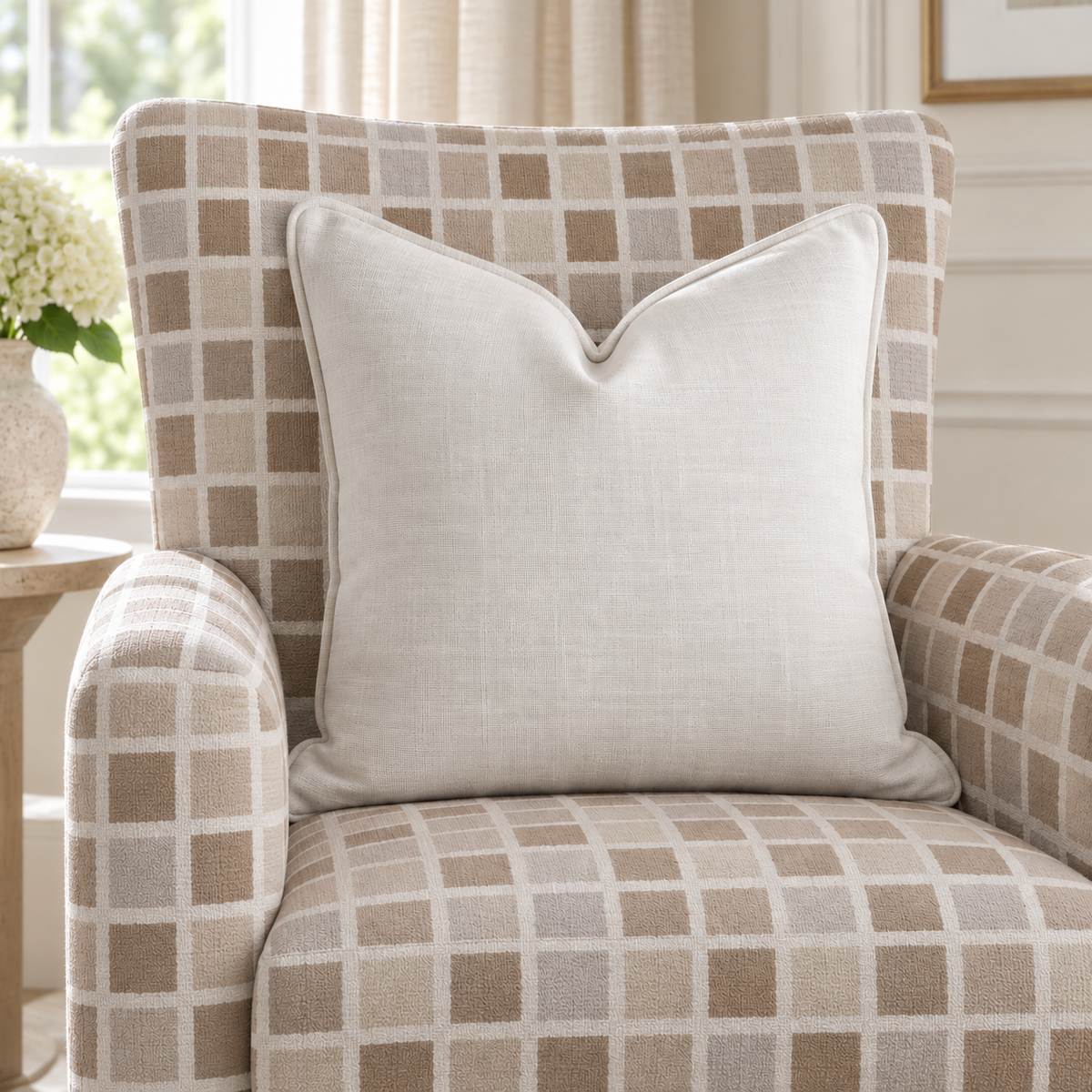 Thistle Hill Linen Throw Pillow