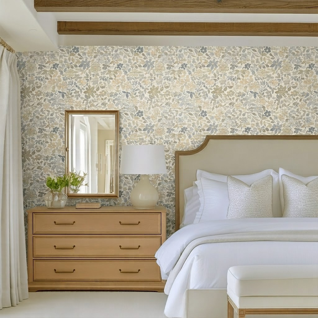 Tillie Faux Grasscloth Wallpaper