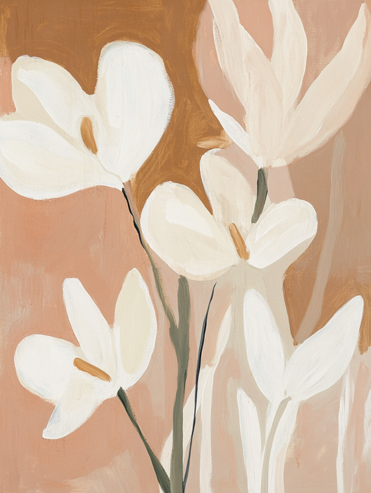 Toffee Bloom - Art Print