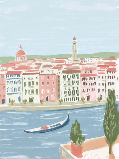 Venetian View -  Art Print