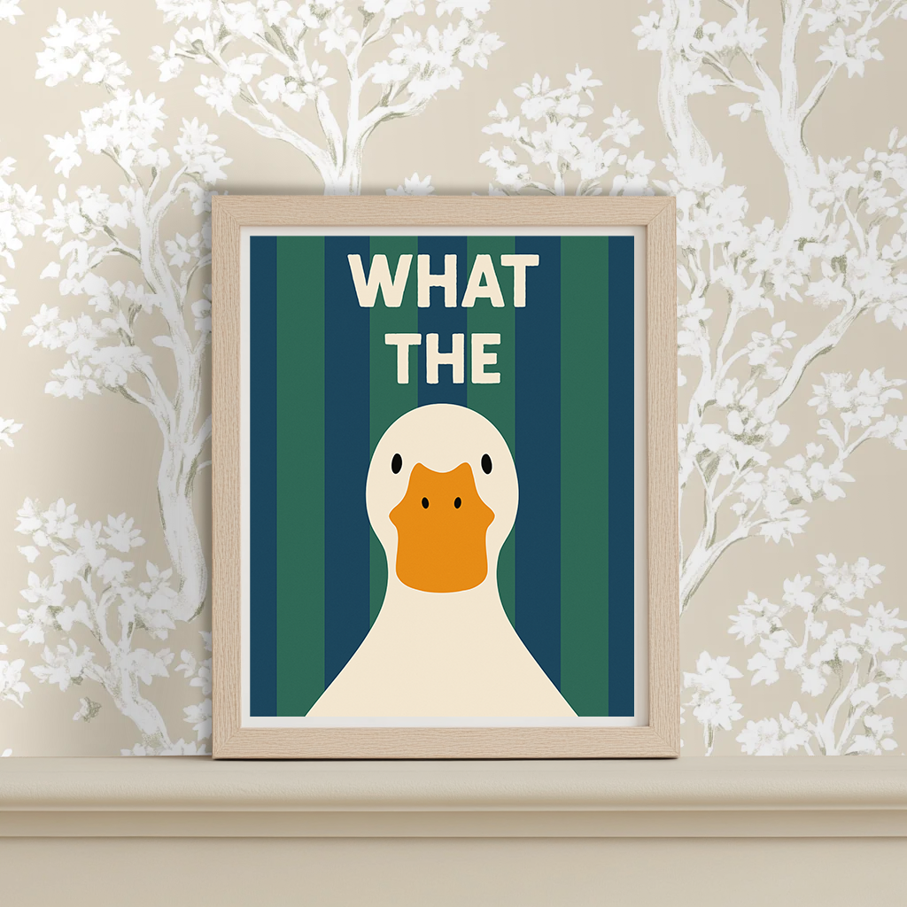 What The Duck - Art Print