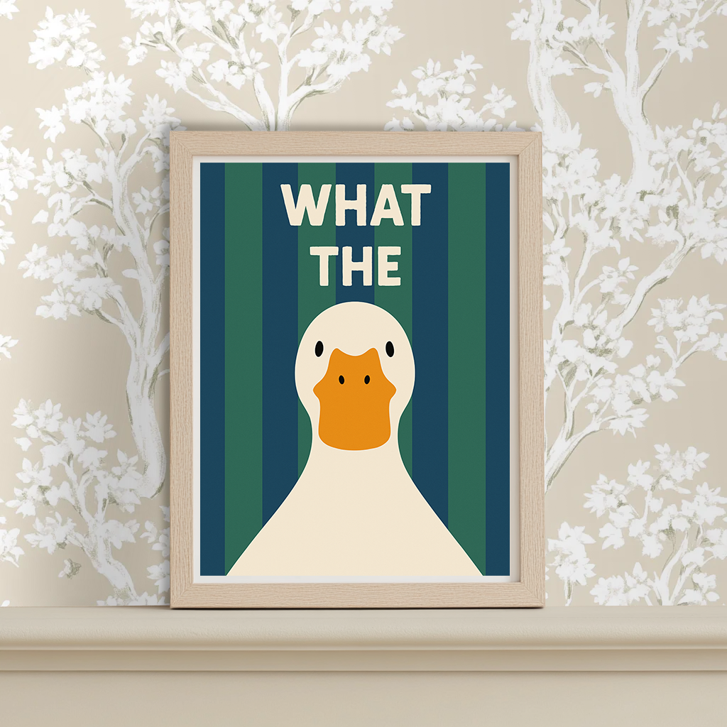 What The Duck - Art Print