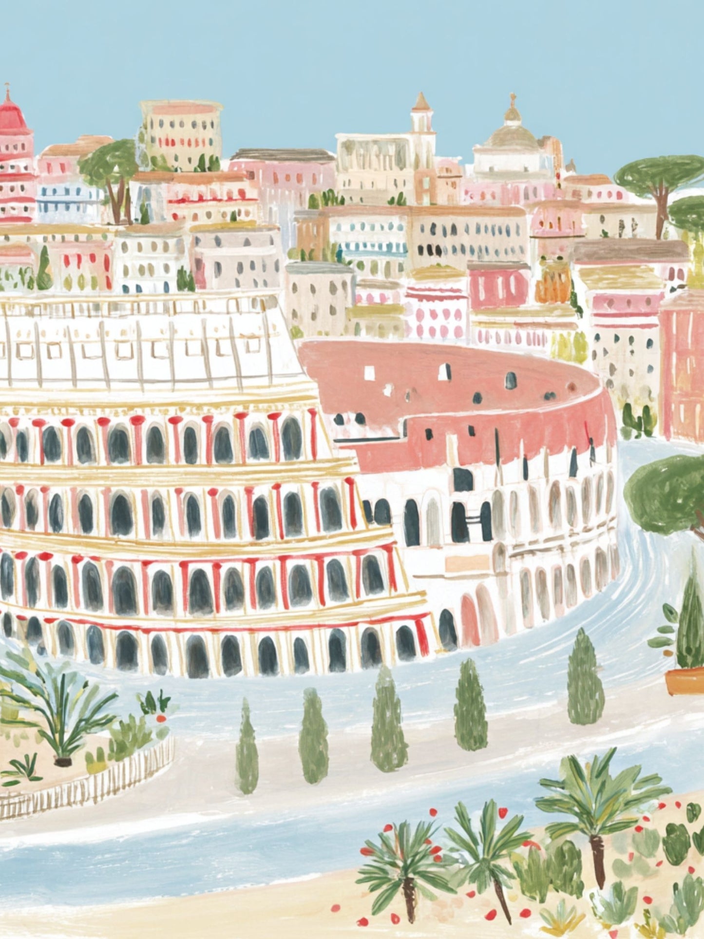 When in Rome -  Art Print