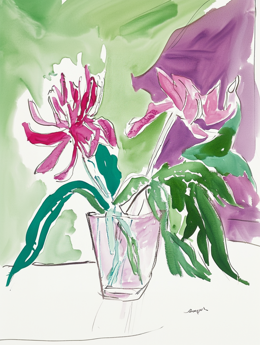 Wild Petals - Art Print