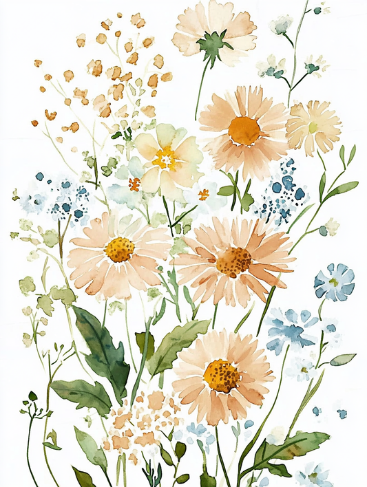 Wildflower Bouquet - Art Print