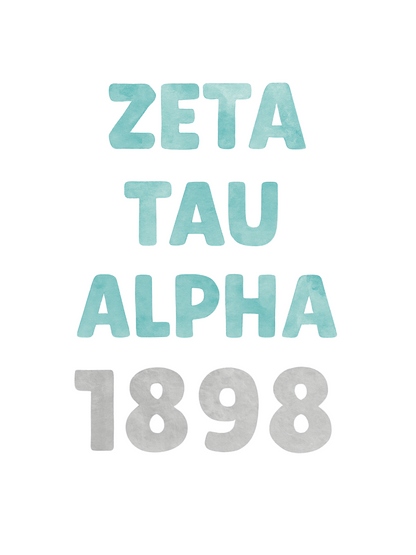 Zeta 1898 - Art Print