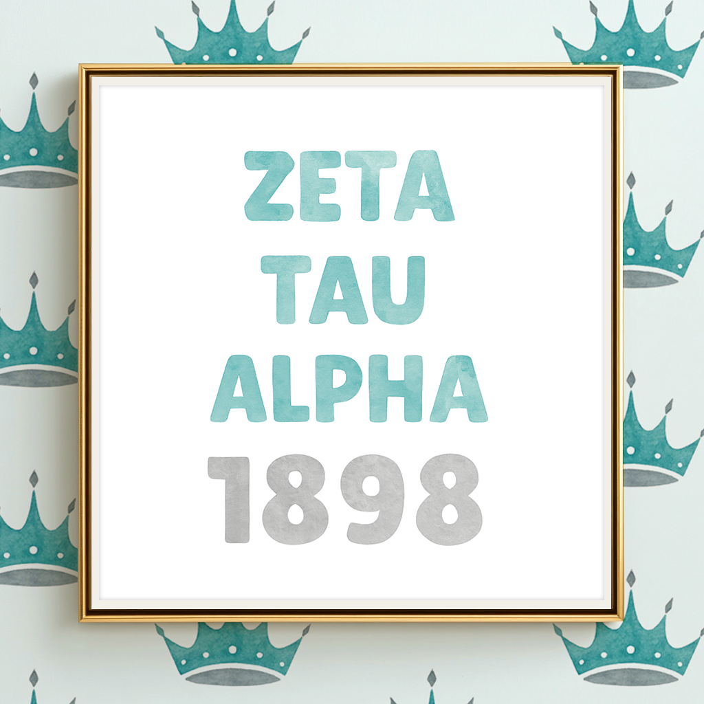 Zeta 1898 - Art Print