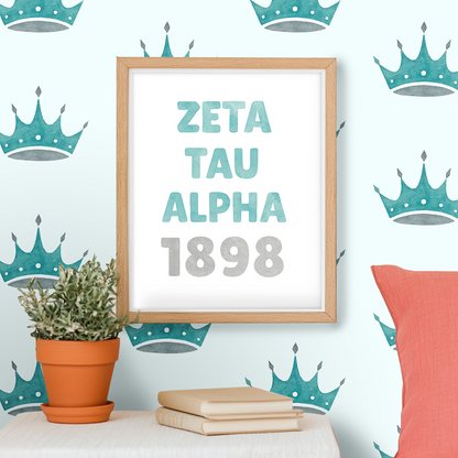Zeta 1898 - Art Print
