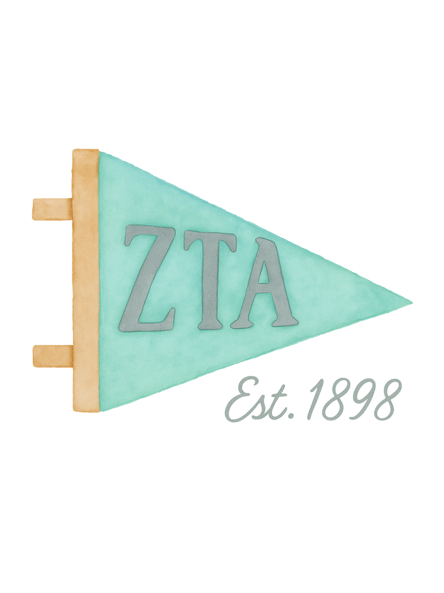 Zeta Flag - Art Print