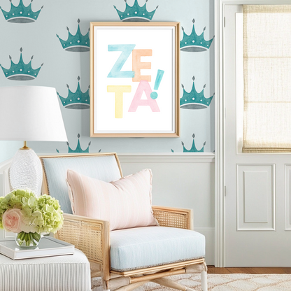 Zeta Rainbow - Art Print
