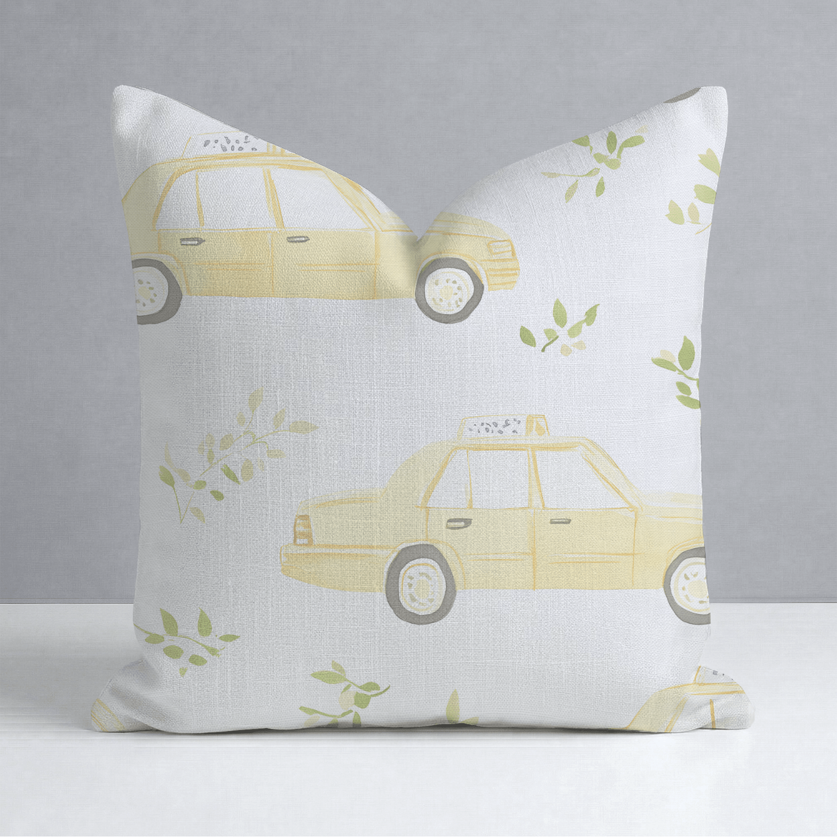 A New York Minute Throw Pillow - Lemon Park