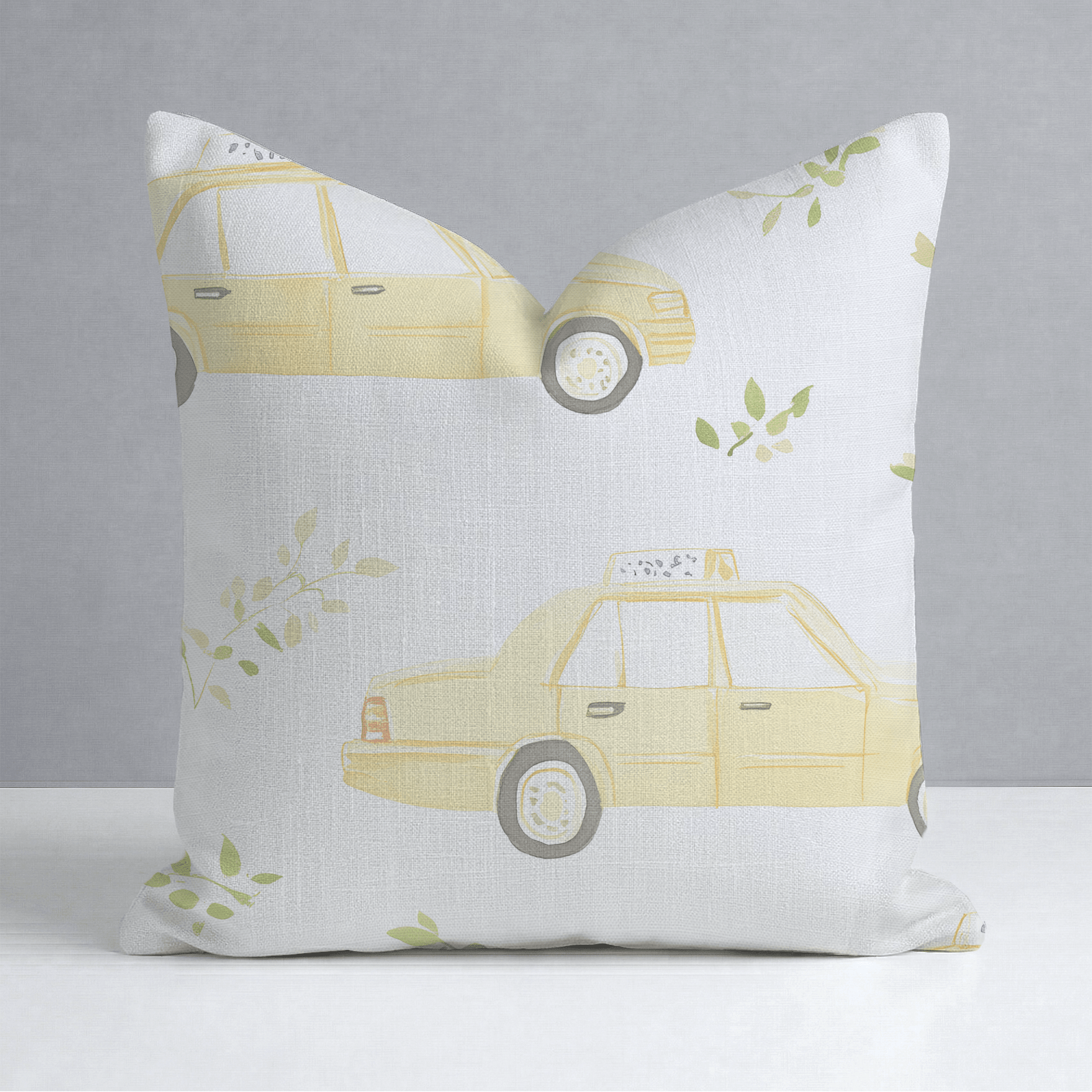 A New York Minute Throw Pillow - Lemon Park