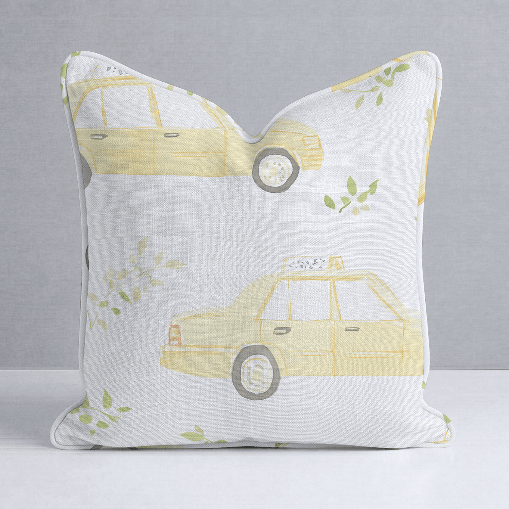 A New York Minute Throw Pillow - Lemon Park