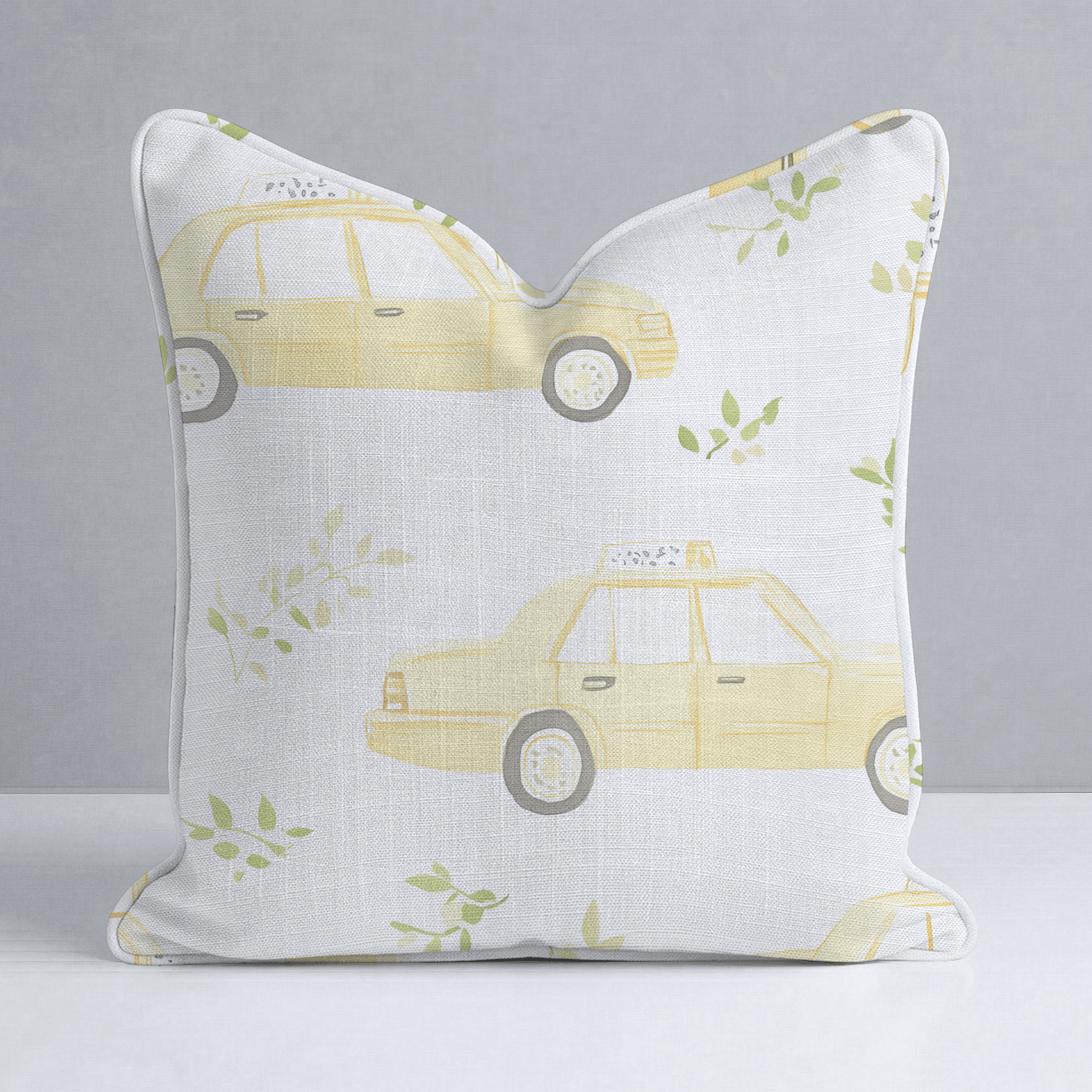 A New York Minute Throw Pillow - Lemon Park