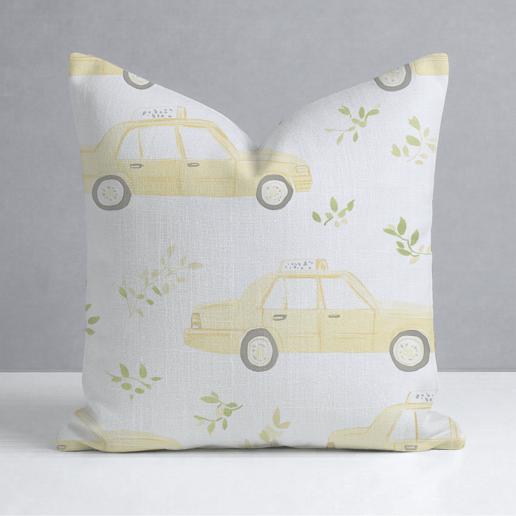 A New York Minute Throw Pillow - Lemon Park