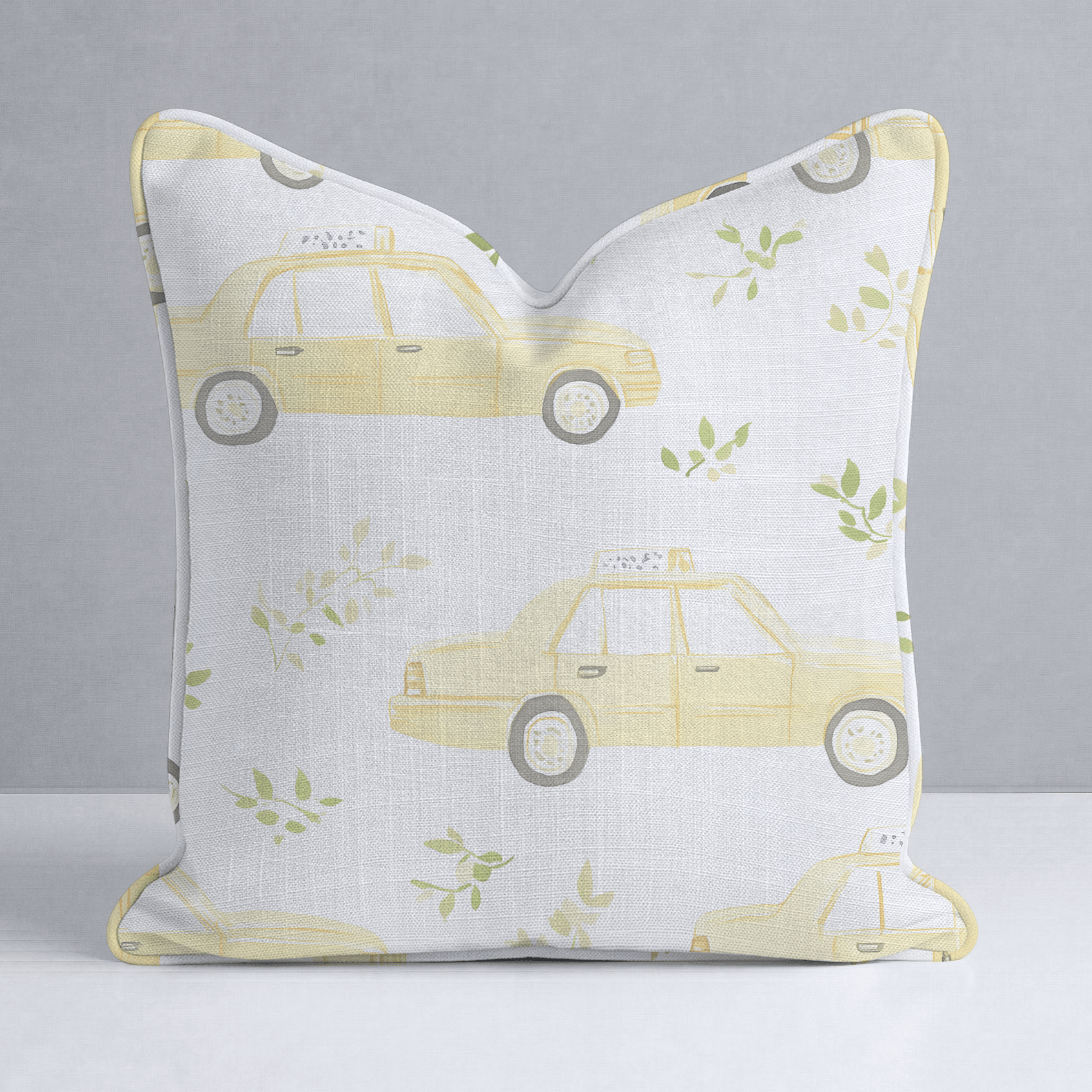 A New York Minute Throw Pillow - Lemon Park