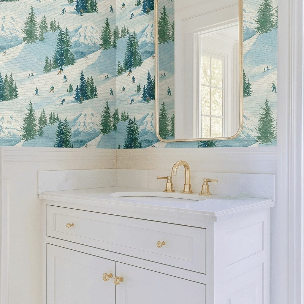 Vail Faux Grasscloth Wallpaper