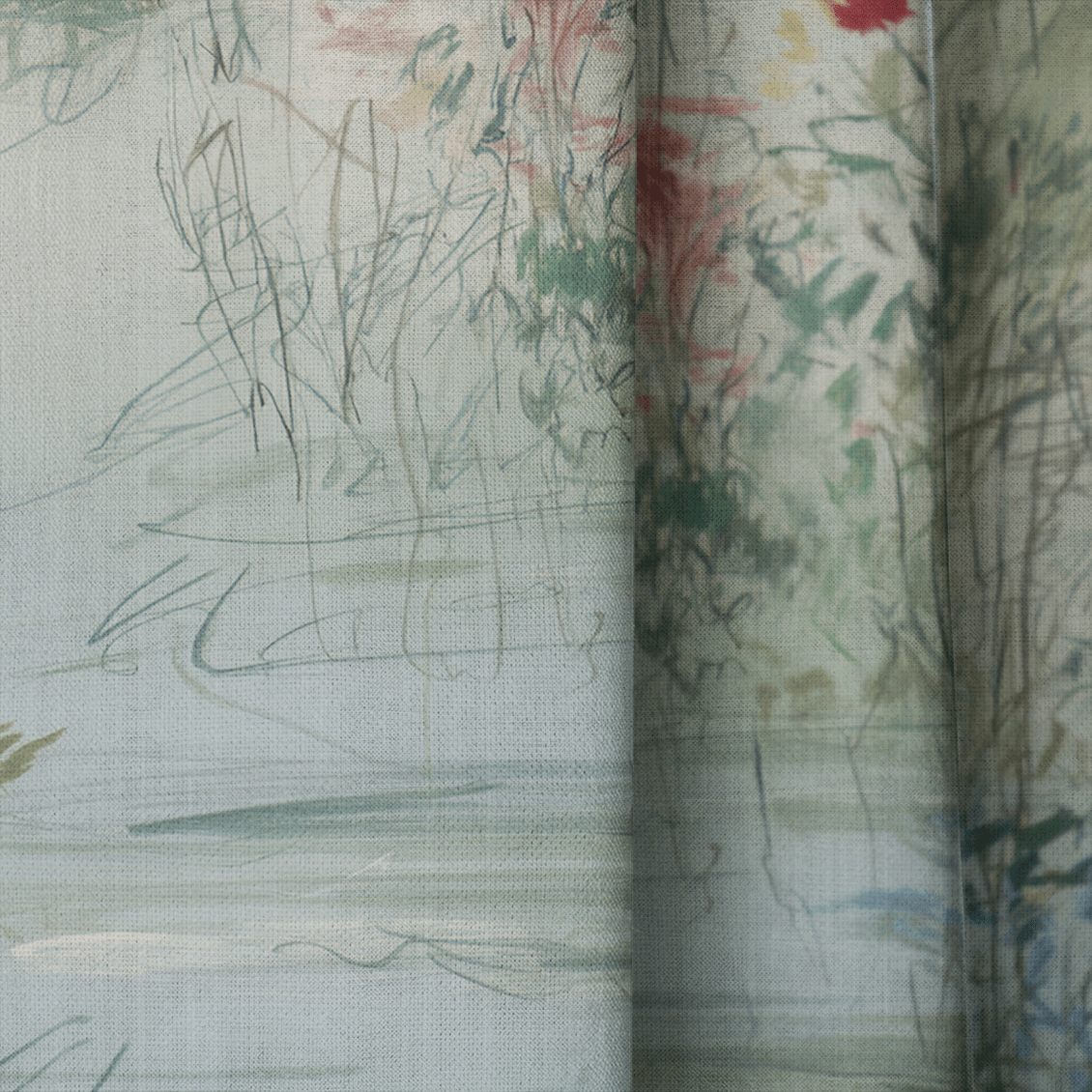 Abstract Artwork - Drapery - Lemon Park