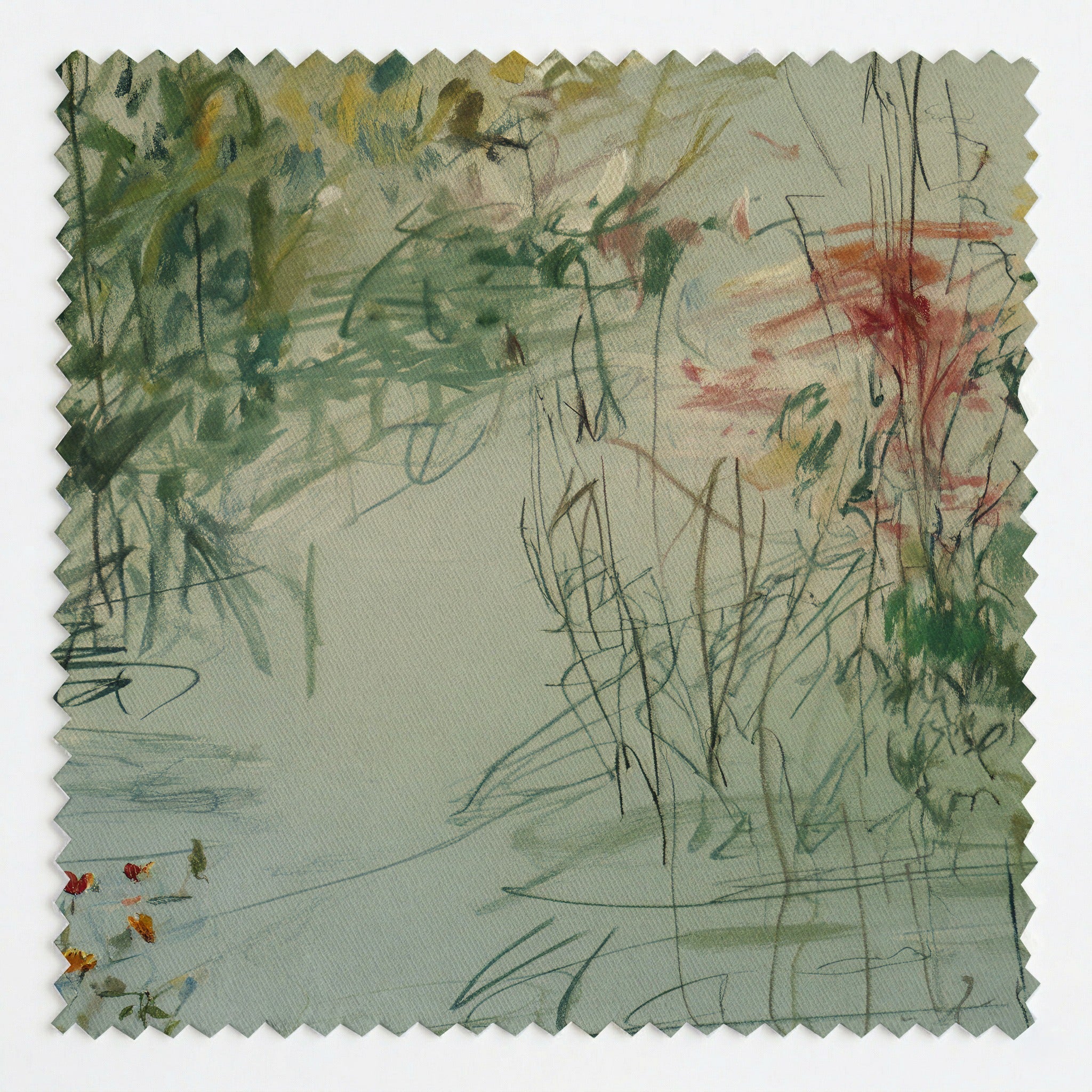 Abstract Artwork - Fabric - Lemon Park