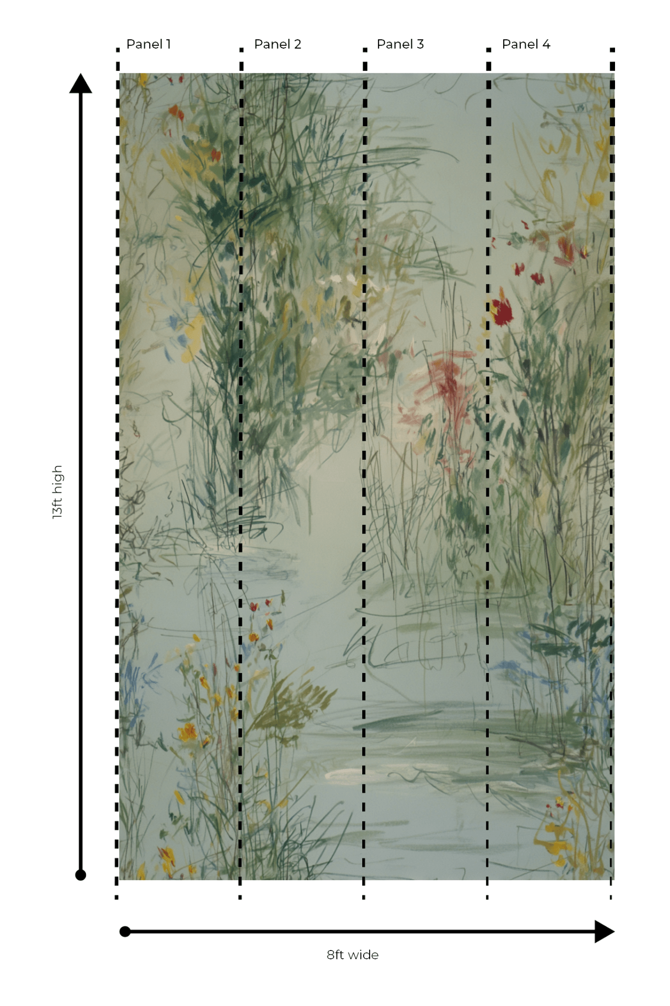 Abstract Artwork - Wall Mural - Lemon Park
