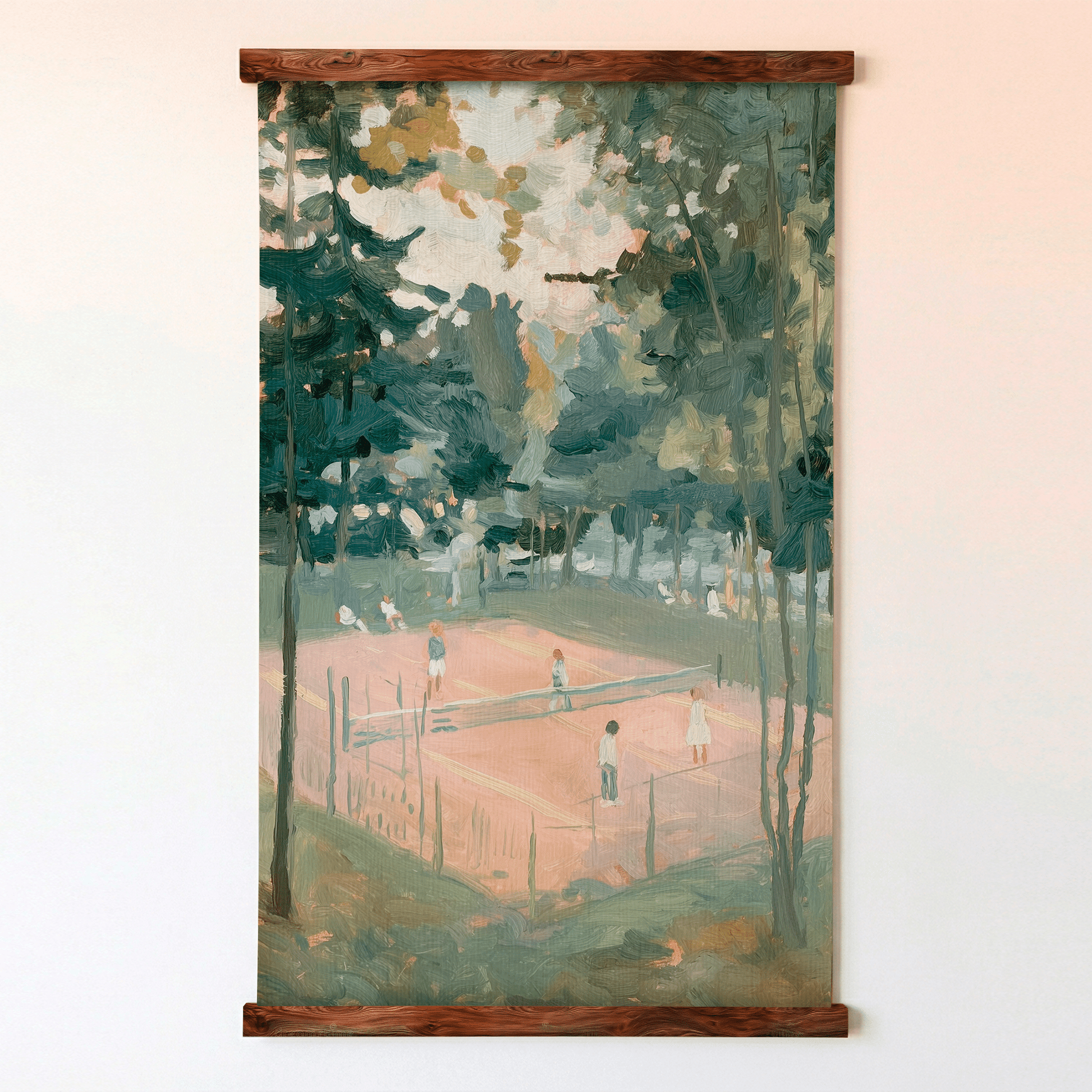 Across the Net - Tapestry - Lemon Park