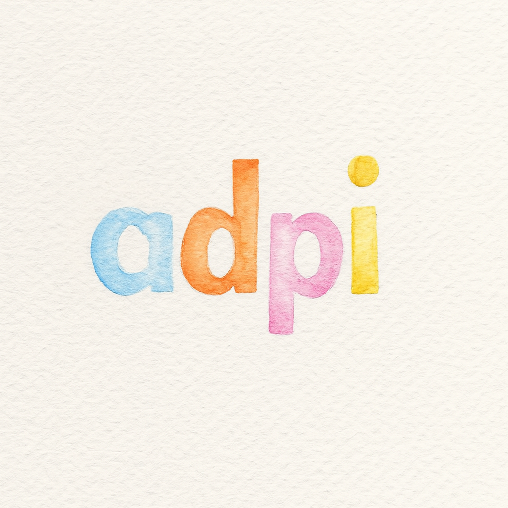 ADPI Lowercase - Art Print