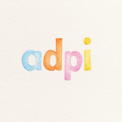 ADPI Lowercase - Art Print