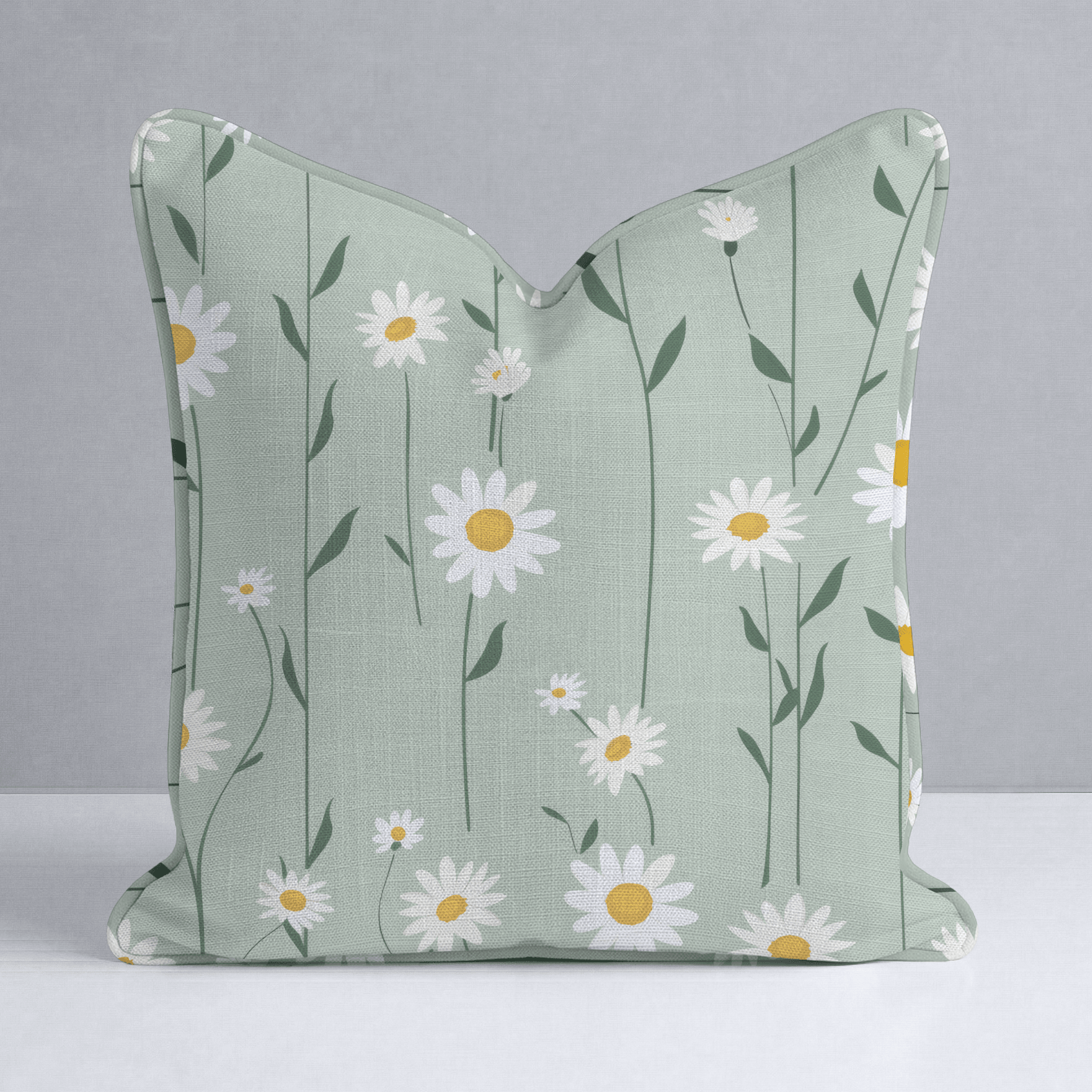 Adria Daisy Throw Pillow - Lemon Park