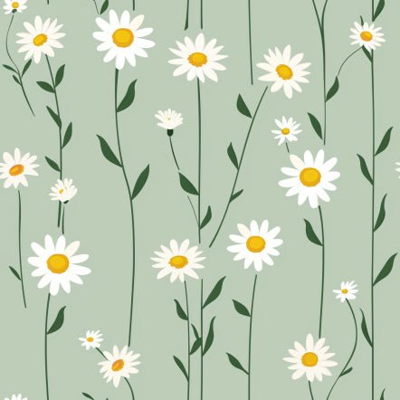Adria Daisy Wallpaper - Lemon Park