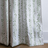 Ainsley Botanical Stripes - Drapery - Lemon Park