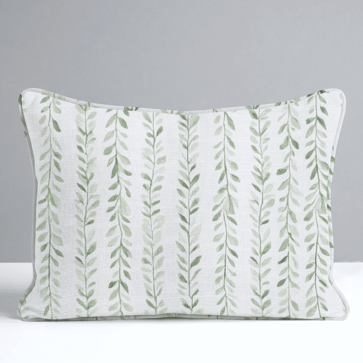 Ainsley Botanical Stripes Throw Pillow - Lemon Park