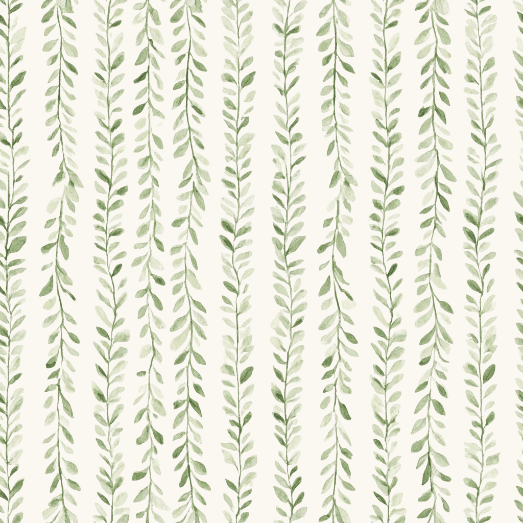 Ainsley Botanical Stripes Wallpaper - Lemon Park