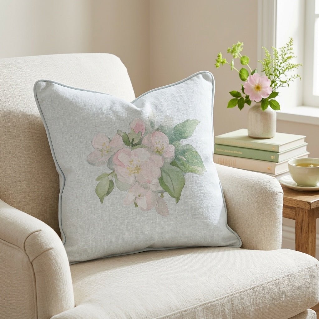 Ainsley Botanical Throw Pillow - Lemon Park