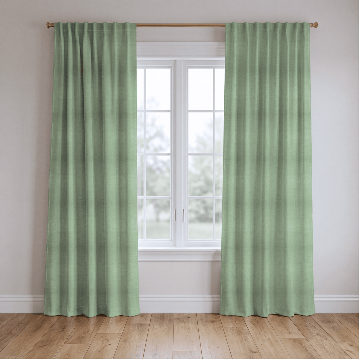 Ainsley Leaf Green - Drapery - Lemon Park