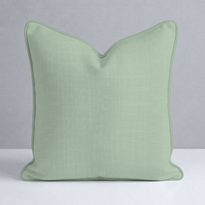 Ainsley Leaf Green Throw Pillow - Lemon Park