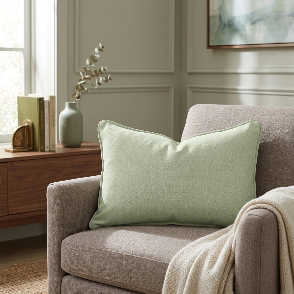 Ainsley Lush Green Throw Pillow - Lemon Park