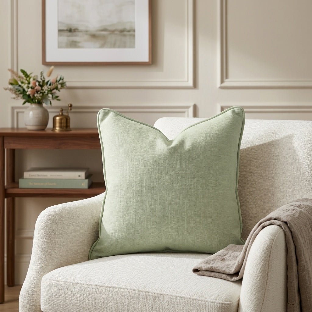 Ainsley Lush Green Throw Pillow - Lemon Park