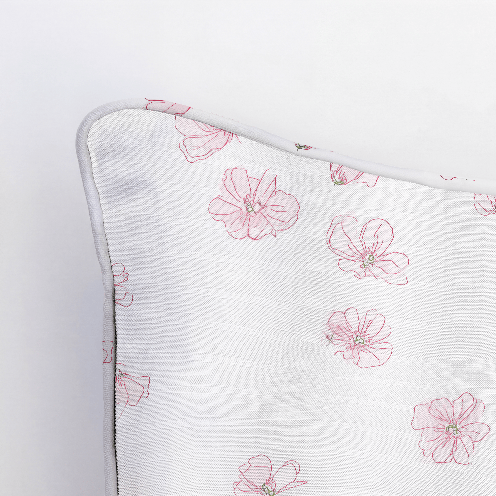 Ainsley Petals Throw Pillow - Lemon Park