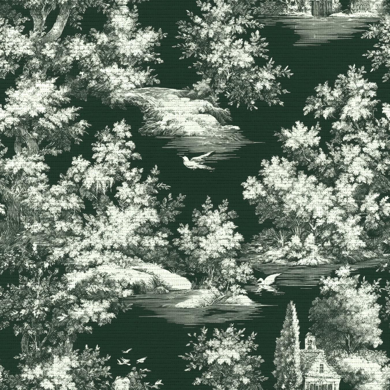 Alexander Faux Grasscloth Wallpaper - Lemon Park