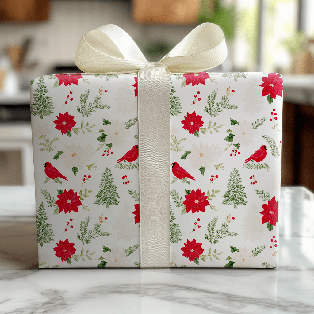 All is Bright - Wrapping Paper - Lemon Park