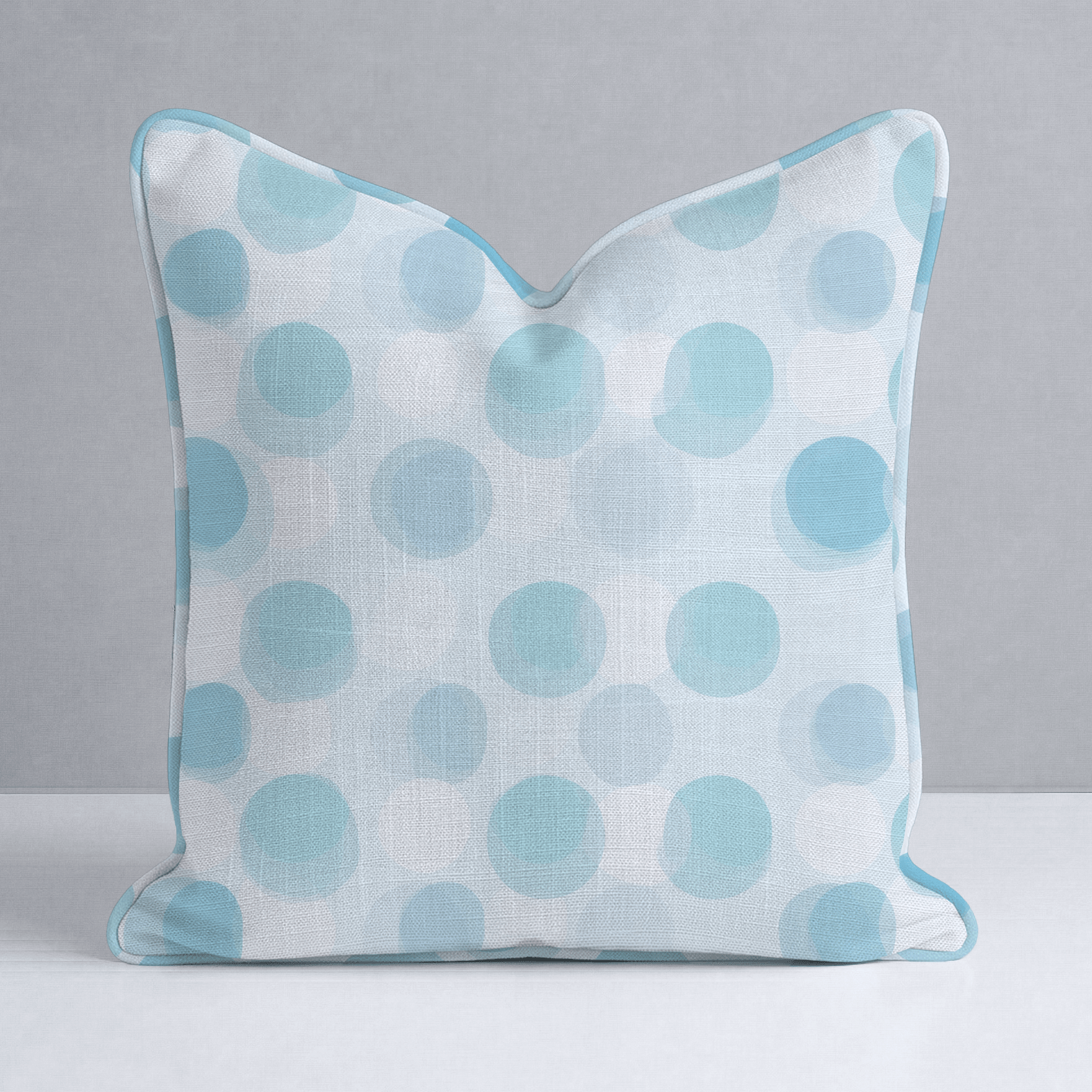 All The Blues Throw Pillow - Lemon Park