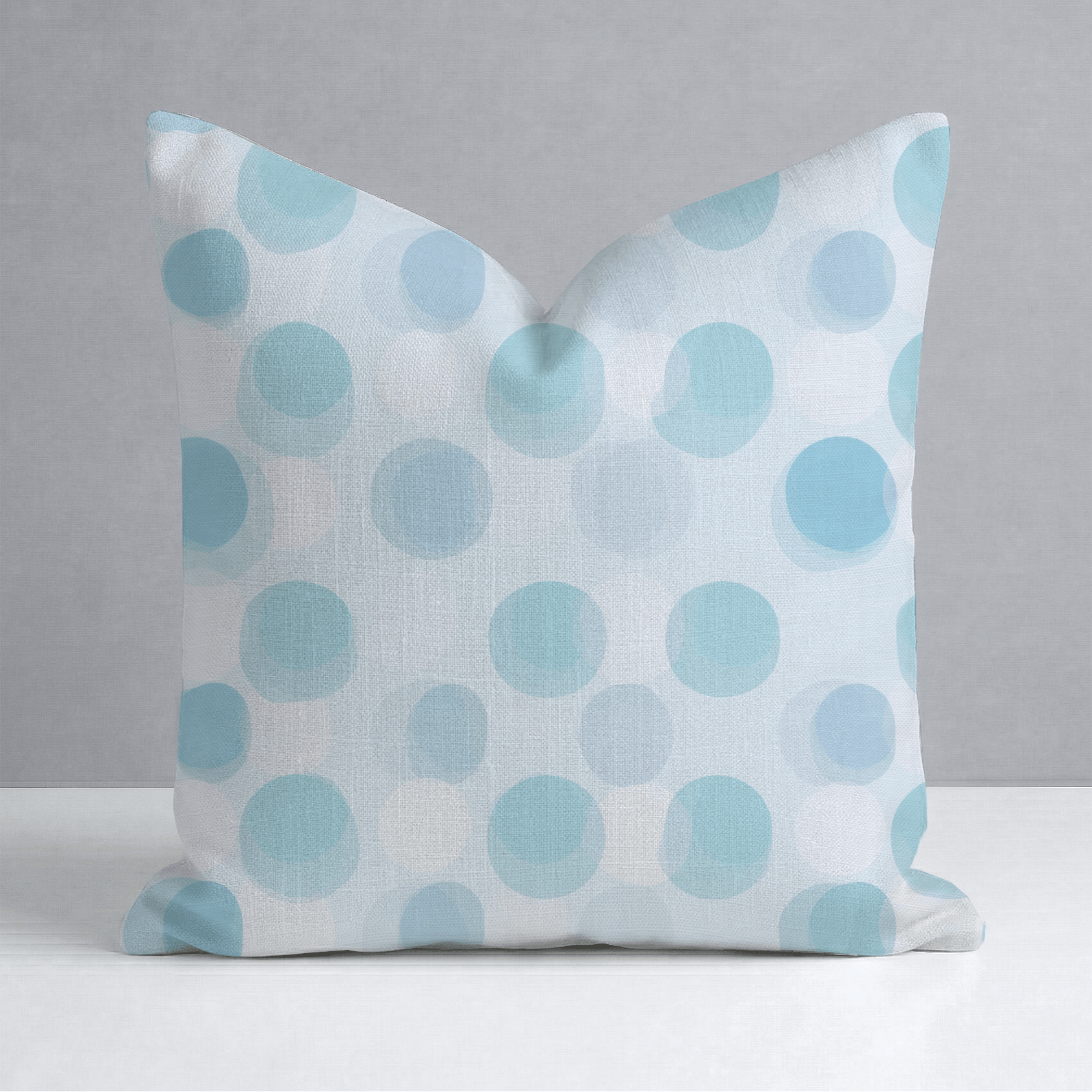 All The Blues Throw Pillow - Lemon Park