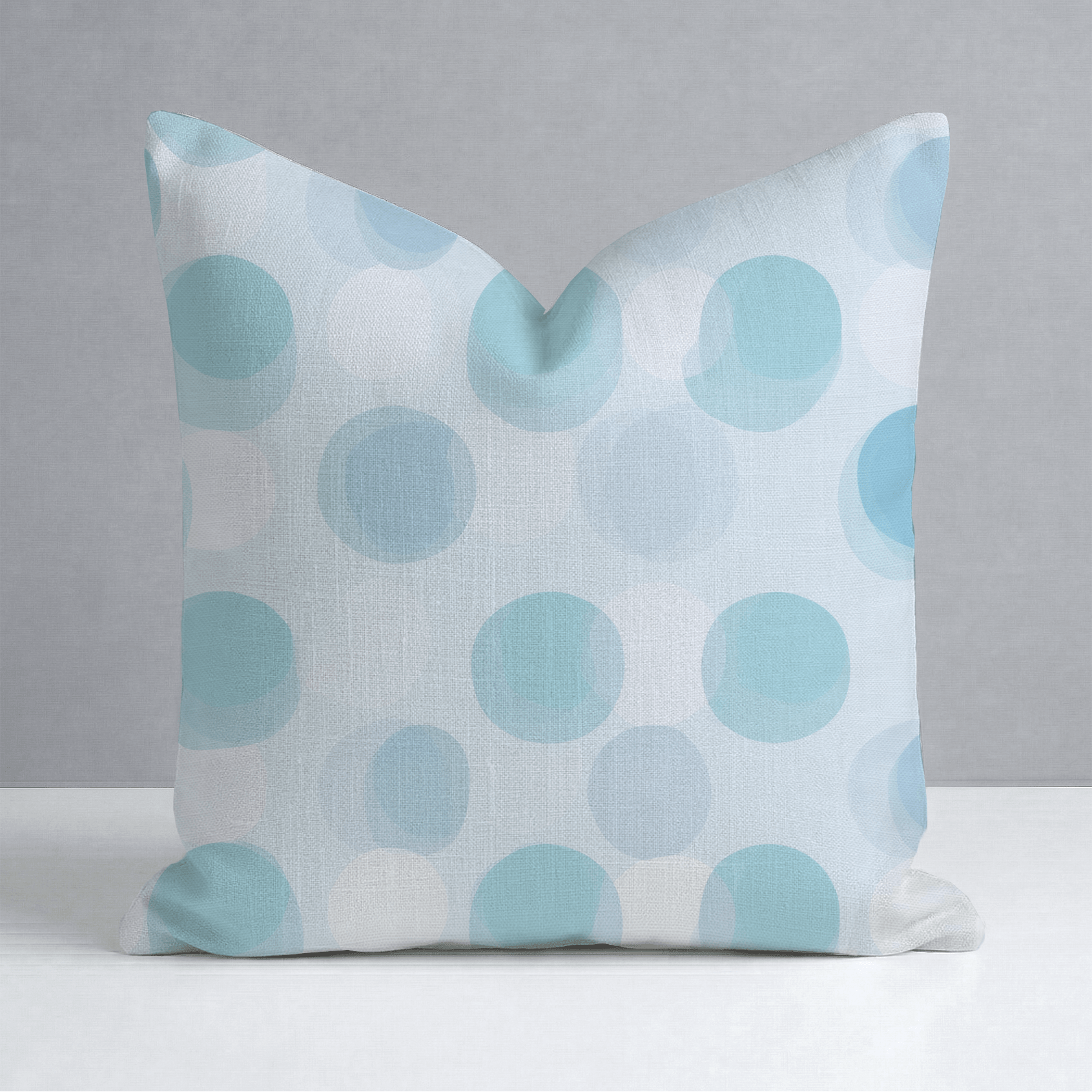 All The Blues Throw Pillow - Lemon Park