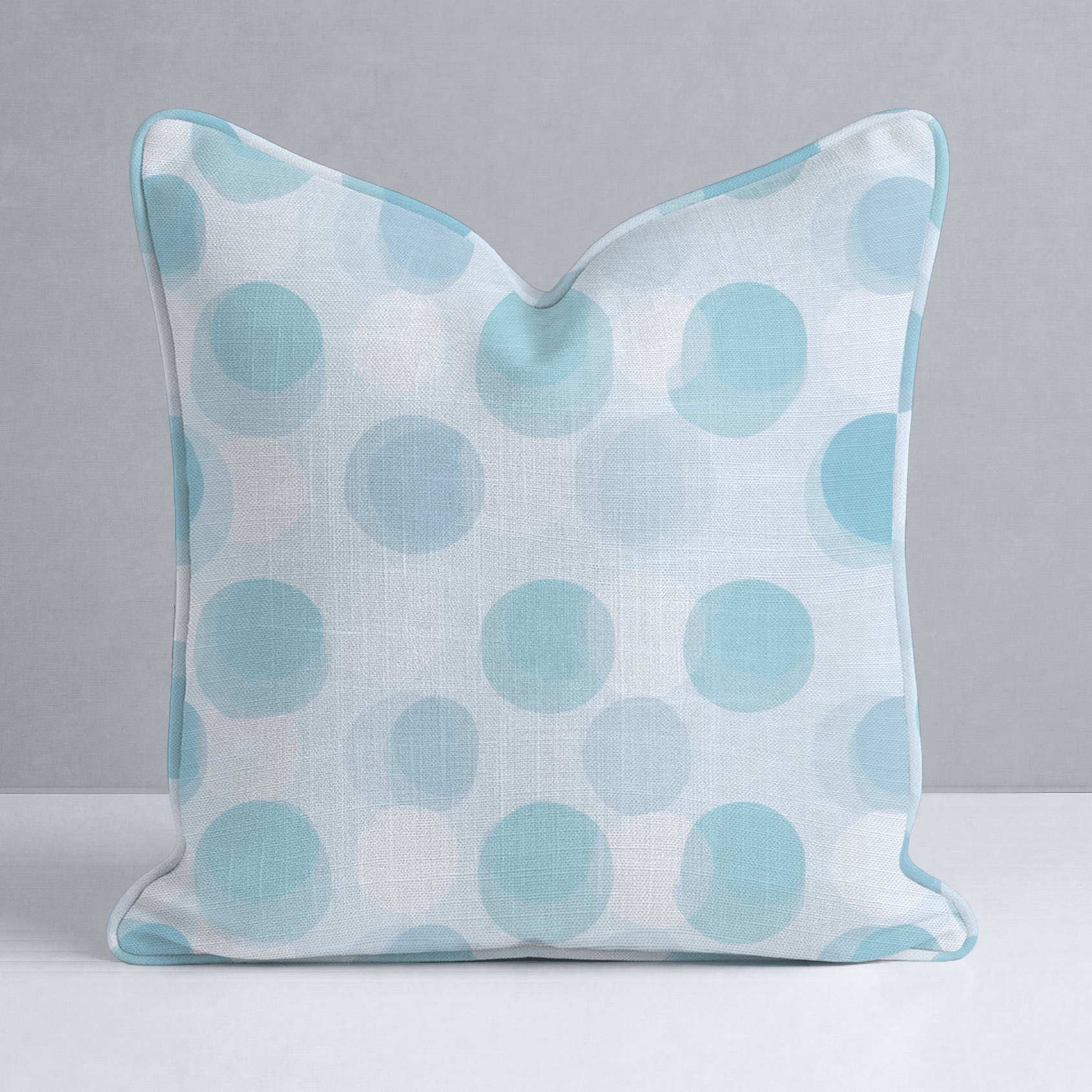 All The Blues Throw Pillow - Lemon Park