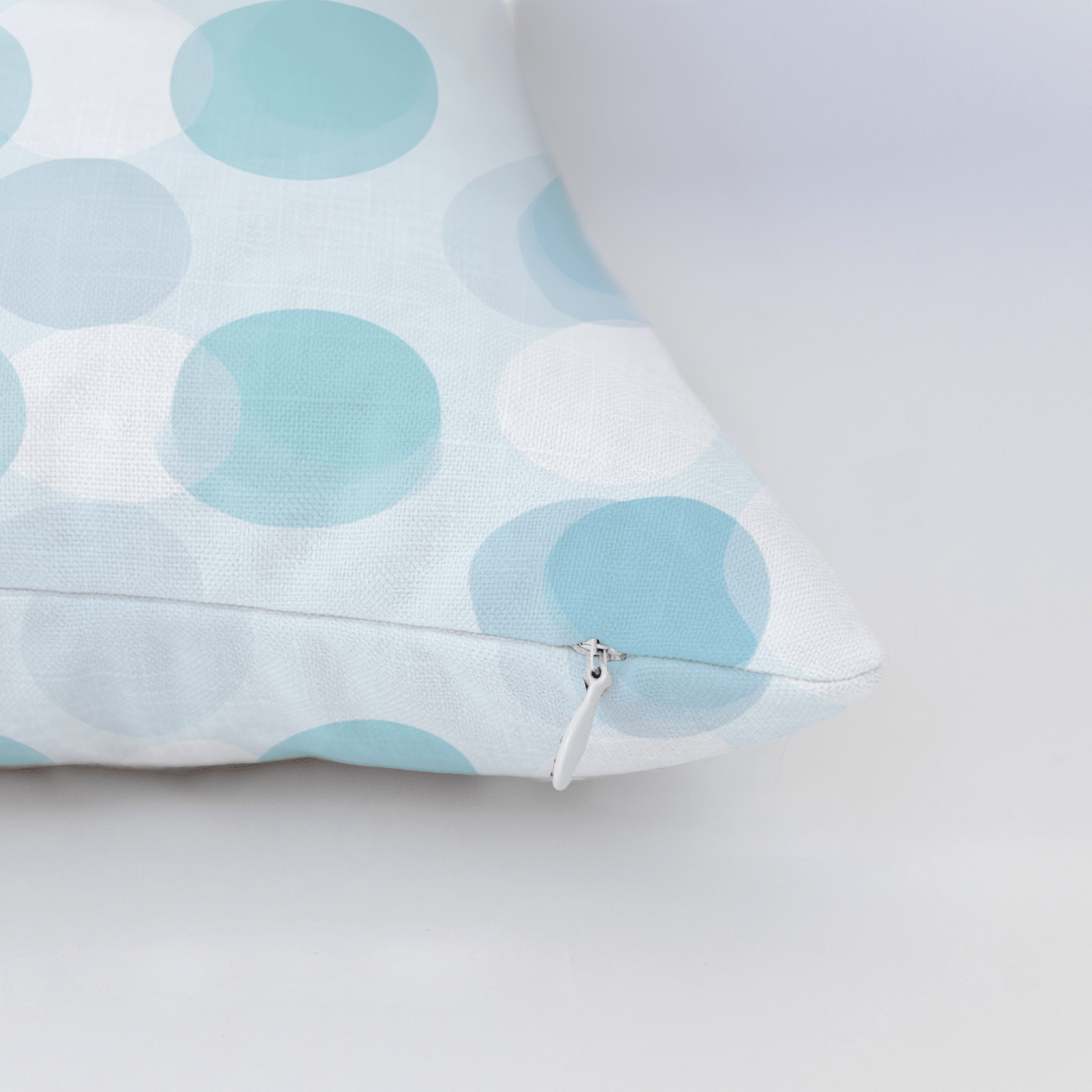 All The Blues Throw Pillow - Lemon Park