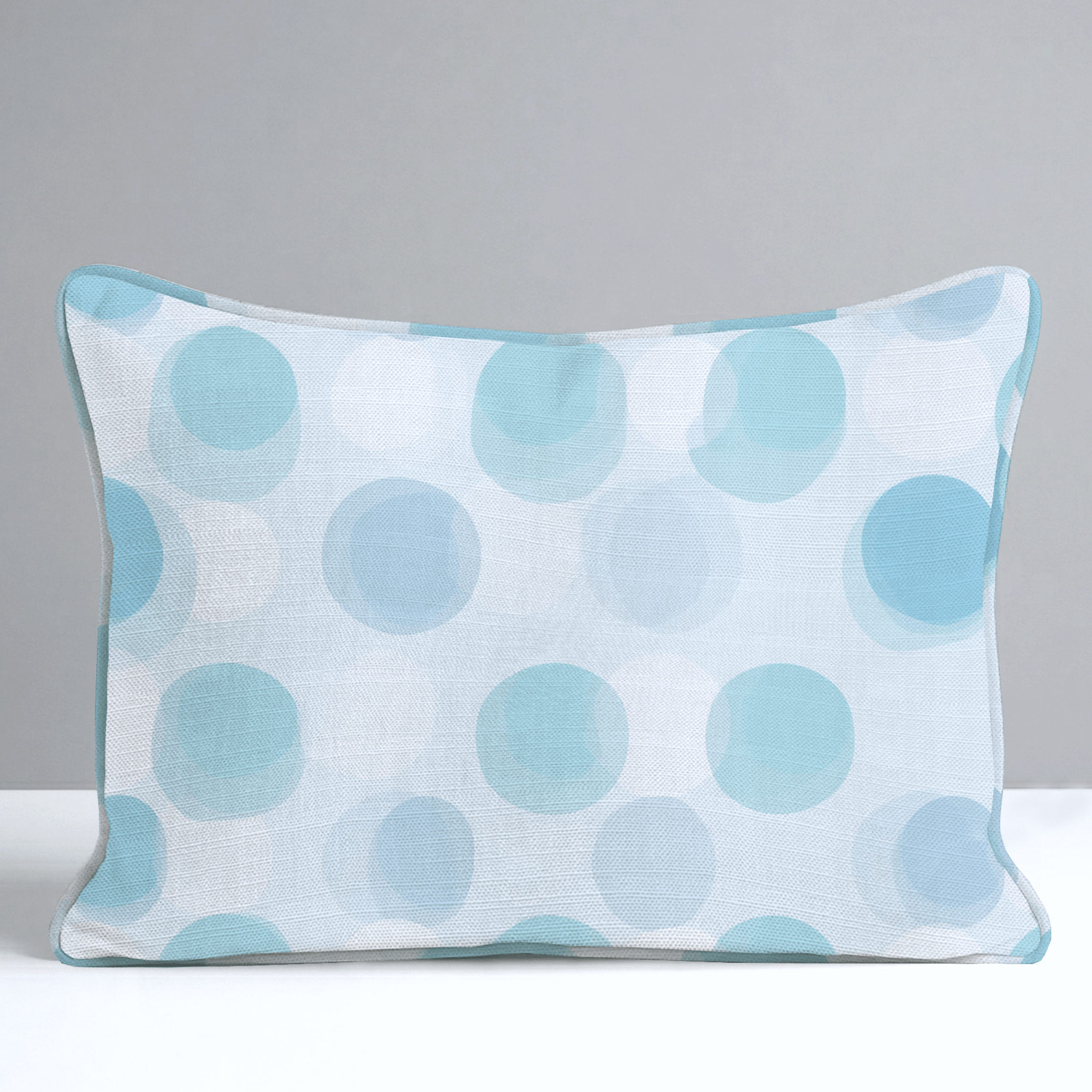 All The Blues Throw Pillow - Lemon Park