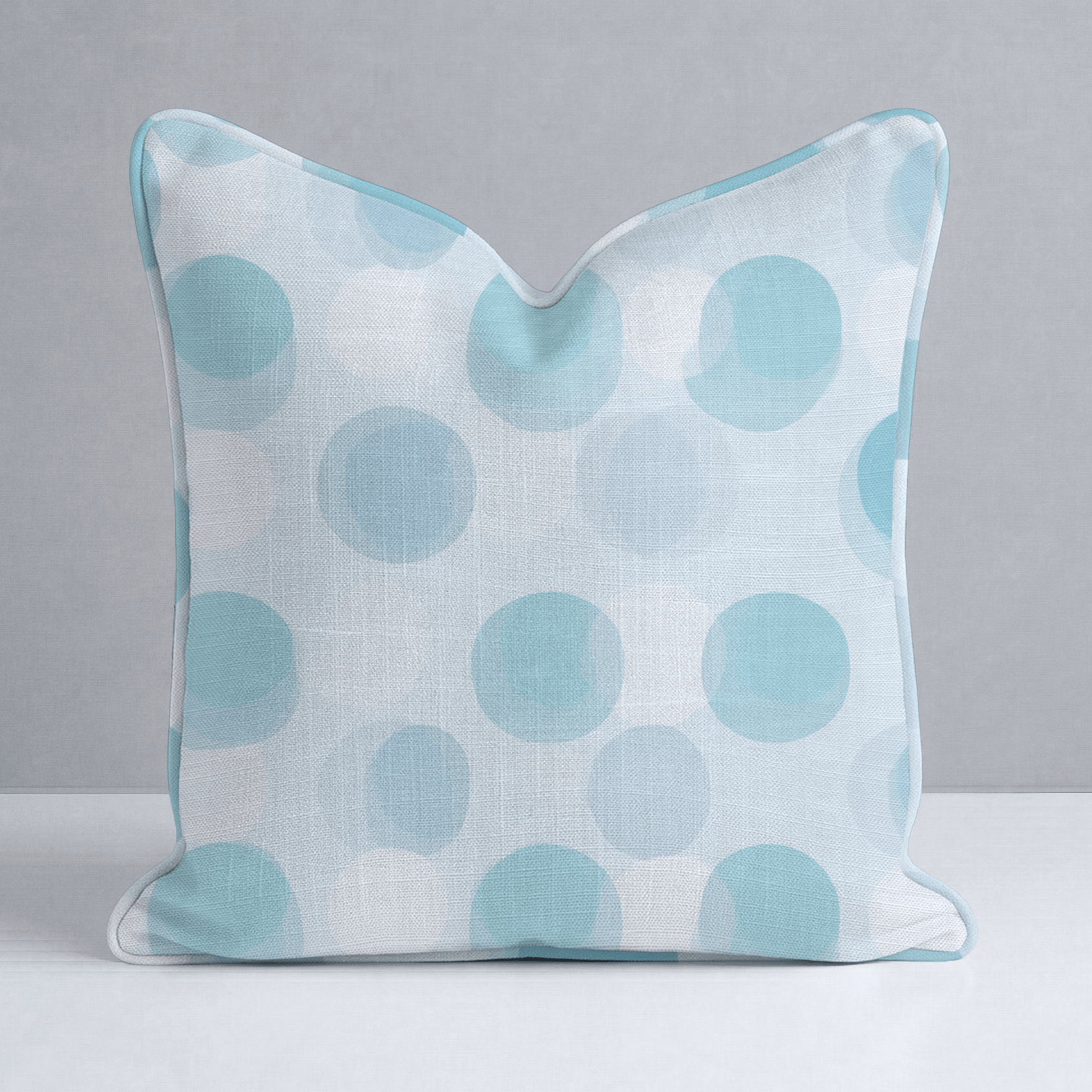 All The Blues Throw Pillow - Lemon Park