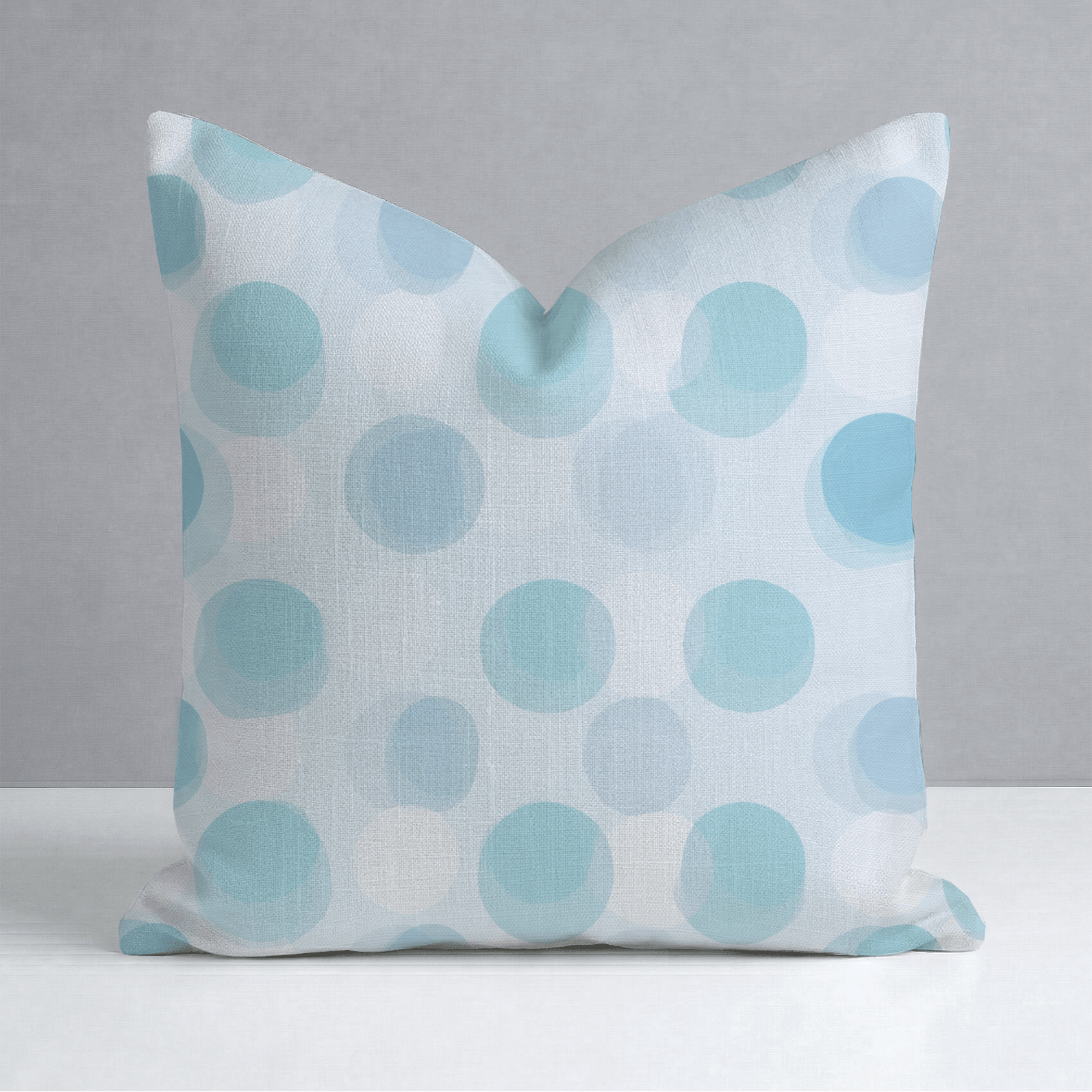 All The Blues Throw Pillow - Lemon Park